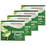 Patanjali Aloevera Kanti Body Cleanser 150 g (Pack of 4)