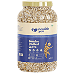 Nourish you Jumbo Rolled Oats 1 kg Jar