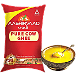 Aashirvaad Svasti Pure Cow Ghee 1 L Pouch