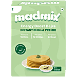 Madmix Energy Boost Bajra Instant Chilla Premix - With Free Chutney 270 g Carton