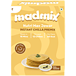 Madmix Nutri Max Jowar Instant Chilla Premix - With Free Chutney 270 g Carton