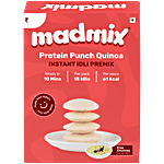 Madmix Protein Punch Quinoa Instant Idli Premix - With Free Chutney 270 g Carton