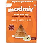 Madmix Fibre Rich Ragi Instant Dosa Premix - With Free Chutney 270 g Carton