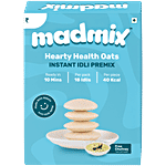 Madmix Hearty Health Oats Instant Idli Premix - With Free Chutney 270 g Carton