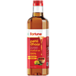 Fortune Pehli Dhaar First Pressed Kachi Ghani Mustard Oil 1 L Bottle