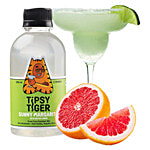 Tipsy Tiger Sunny Margarita Cocktail Mixer With Lemon Non-Alcoholic 250 ml Bottle
