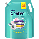 Genteel Matic Liquid Detergent Refill For Front Load Washing 2 kg Pouch