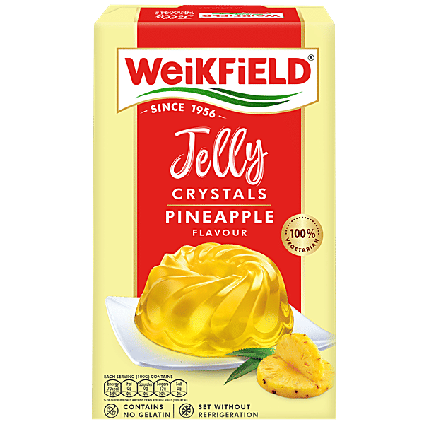 Buy Weikfield Jelly Crystals Pineapple Flavor Online at Best Price of