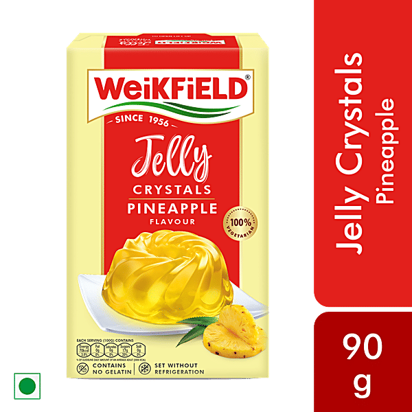 Buy Weikfield Jelly Crystals Delicious Pineapple Flavour, 100