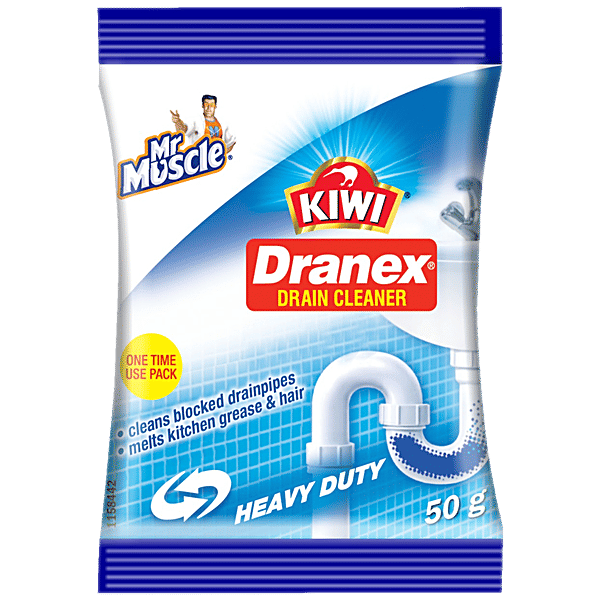 Buy Kiwi Dranex Drain Cleaner 50 Gm Pouch Online at Best Price of Rs 25