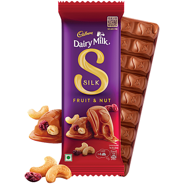 Buy Cadbury Dairy Milk Silk Fruit Nut Chocolate Bar 55 Gm Online At