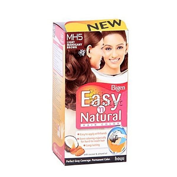 Buy Bigen Hair Color Light Mahogany Brown (MH5) Online at Best Price of Rs 149 bigbasket