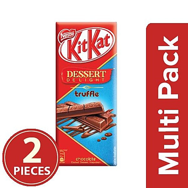 Buy NESTLE KITKAT Chocolate Dessert Delight, Truffle 2x50 gm
