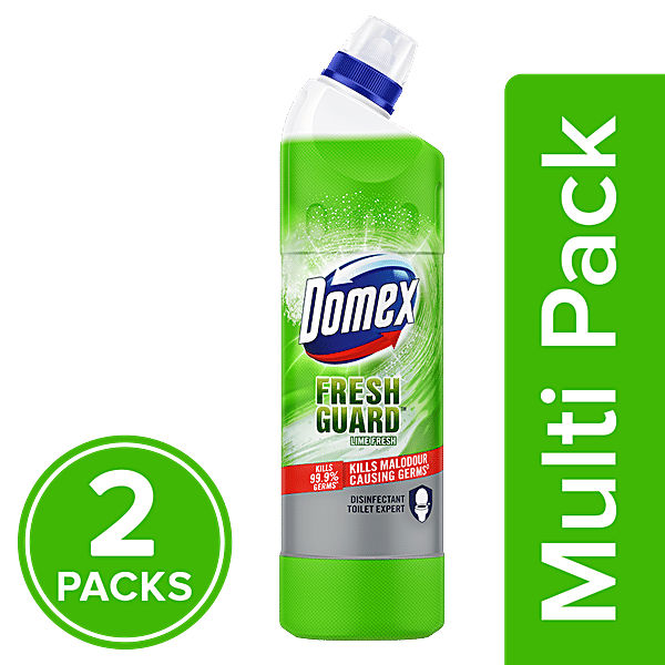 Buy Domex Toilet Cleaner Lime Fresh 2x750 ml (Multipack) Online at