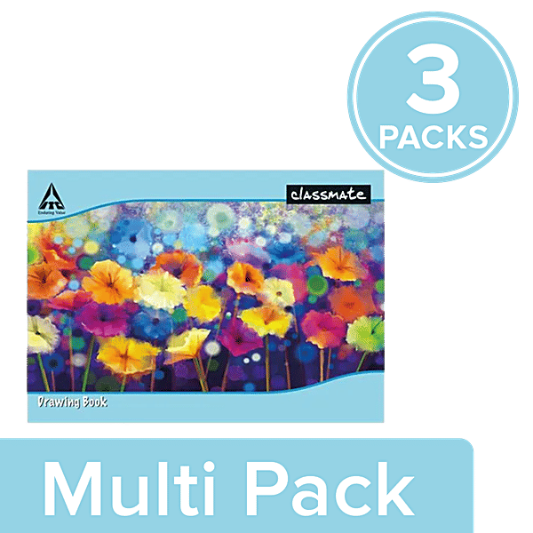 Buy Classmate Drawing Book A4, Unruled Online at Best Price of Rs 105