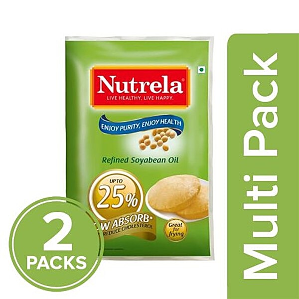 Buy Nutrela Refined Oil Soyabean Online at Best Price of Rs null