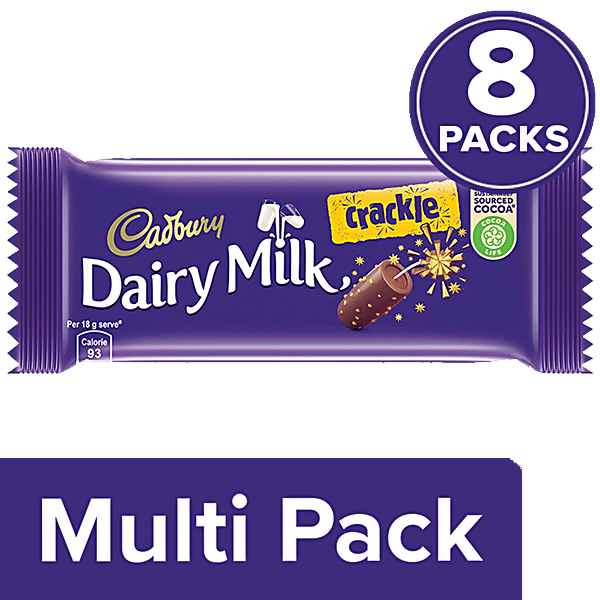 Buy Cadbury Dairy Milk Crackle Chocolate Bar Online at Best Price of Rs