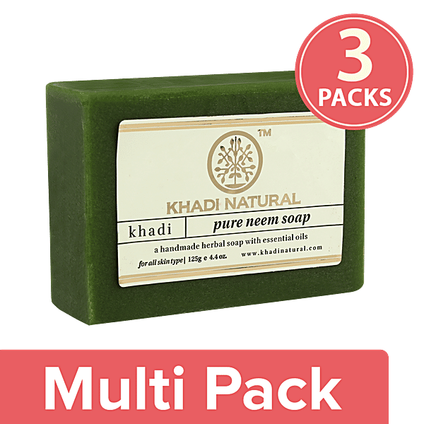 Buy Khadi Natural Pure Neem Soap Online at Best Price of Rs 243 bigbasket
