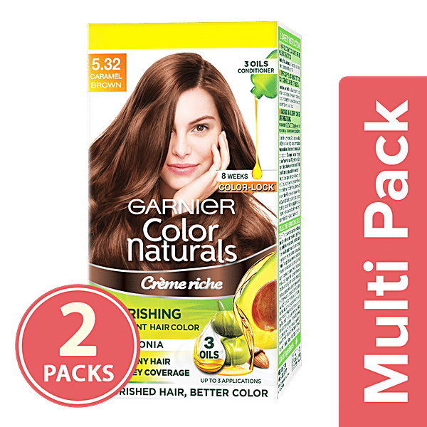 Buy Garnier Color Naturals Mini Shade 5.32, Caramel Brown Online at
