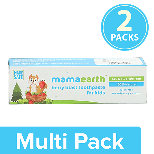 Buy Mamaearth Berry Blast Toothpaste For Kids Online at Best Price of