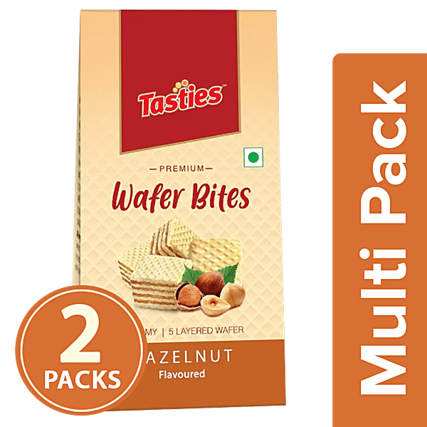 Buy Tasties Premium Wafer Bites Hazelnut Online at Best Price of Rs 0 bigbasket