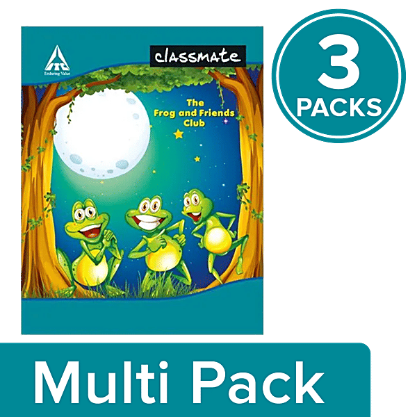 Buy Classmate Ruled Notebook - Small, Single Line, Hard Bound Online at ...