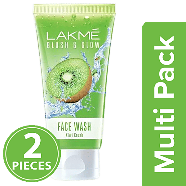 Buy Lakme Blush & Glow Gel Face Wash With Kiwi Crush Online at Best