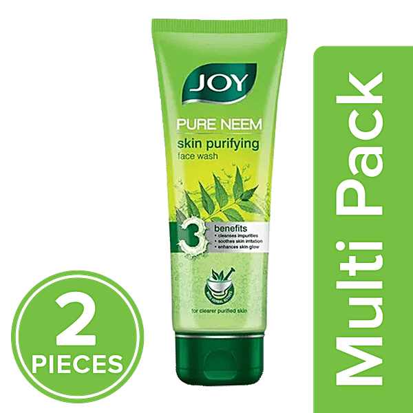 Buy Joy Pure Neem Skin Purifying Face Wash Online at Best Price of Rs