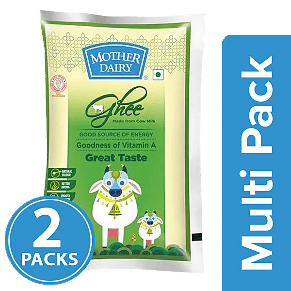 Buy Mother Dairy Pure Cow Ghee Online at Best Price of Rs 1000 bigbasket