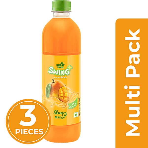 Buy Paperboat Swing Slurpy Mango Juice Enriched With Vitamin D, No