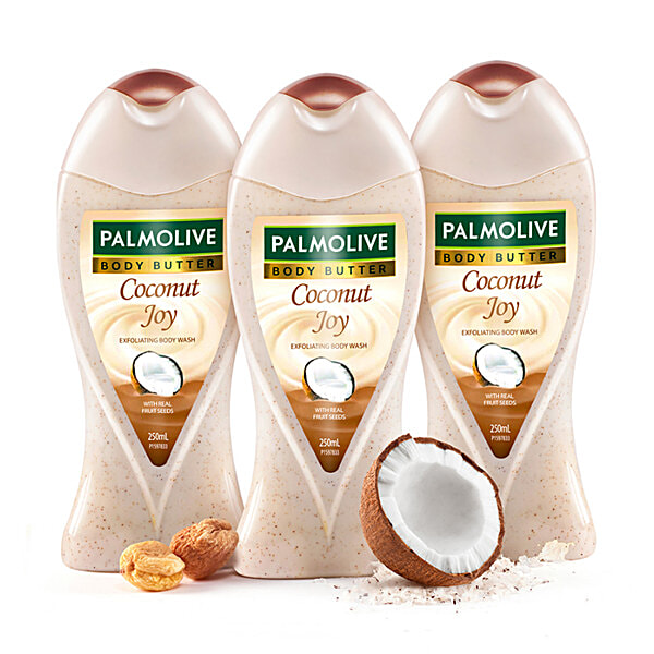 Buy Palmolive Exfoliating Body Wash Coconut Joy Online at Best Price