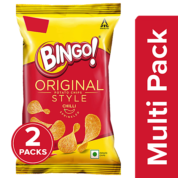 Buy Bingo! Original Style Potato Chips Chilli Sprinkled Online at