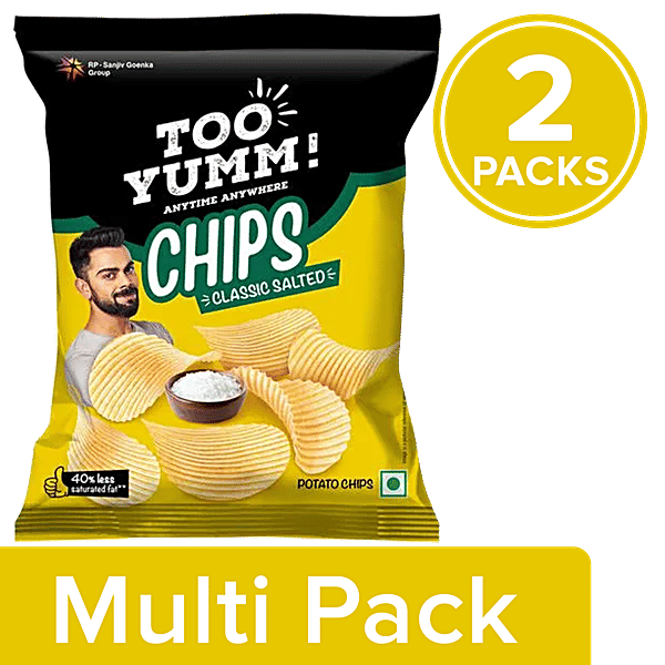 Buy Too Yumm! Classic Salted Flavour Potato Chips Online at Best Price