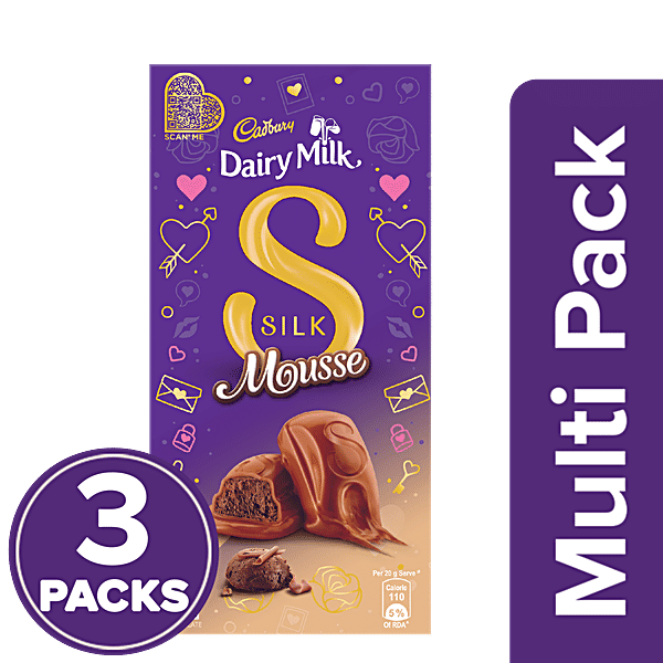 Buy Cadbury Dairy Milk Silk Mousse Chocolate Bar Online at Best Price