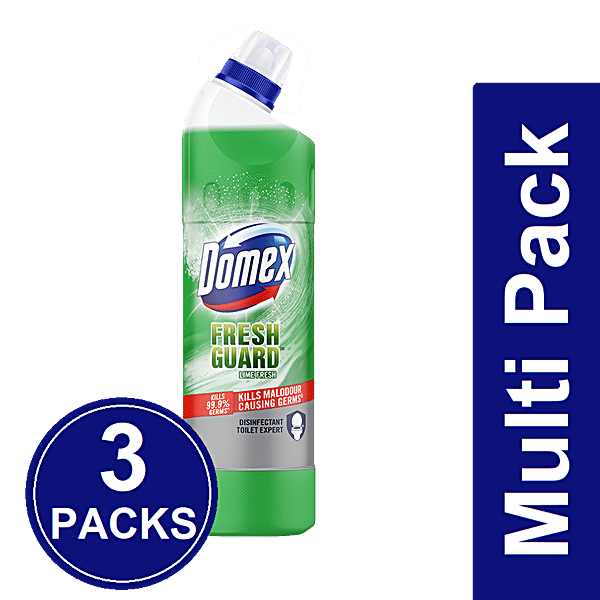 Buy Domex Fresh Guard Disinfectant Toilet Cleaner Liquid Lime Fresh