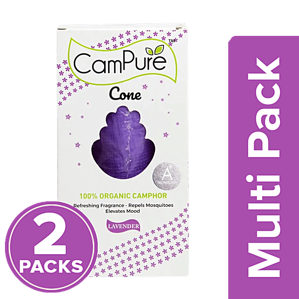 Buy Campure Air Freshener ConeLavender & Camphor,Refreshing Fragrance