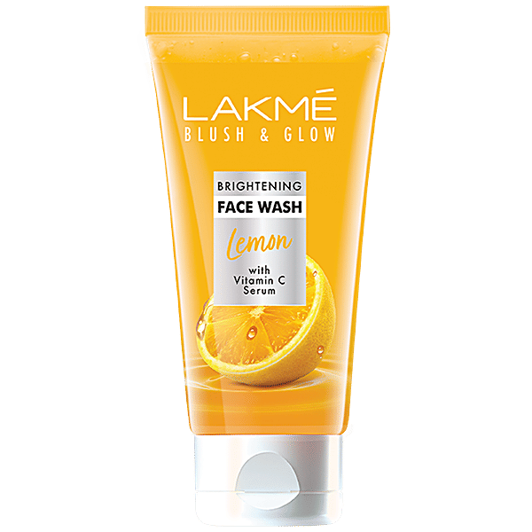 Buy Lakme Blush & Glow Face Wash With Vitamin C, Removes Excess Oil