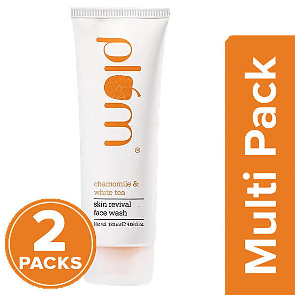 Buy Plum Skin Revival Face Wash Chamomile & White Tea Online at Best