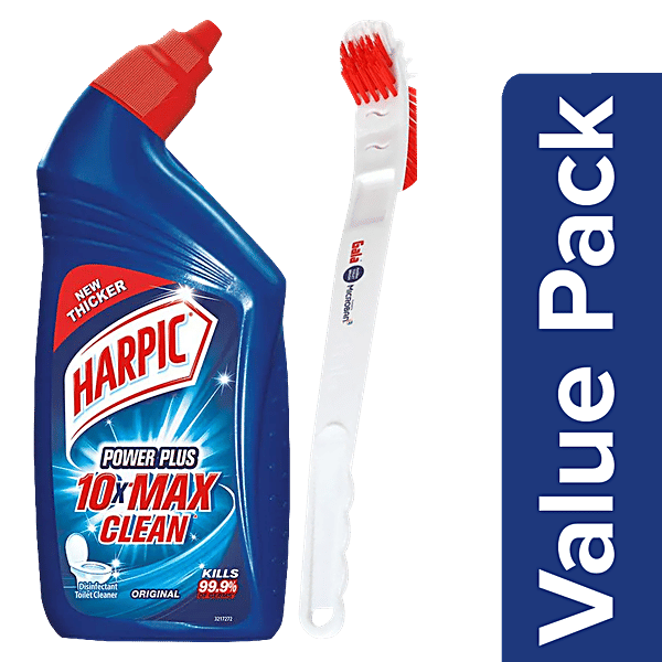 Buy bb Combo Gala Anti Bacterial Toilet Brush,160g + Harpic Toilet ...