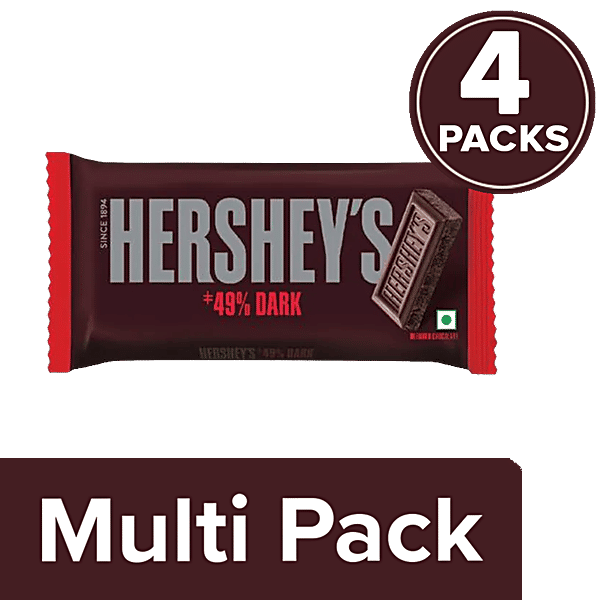 Buy Hershey's Dark Chocolate Bar Rich Taste Online at Best Price of Rs 589 bigbasket