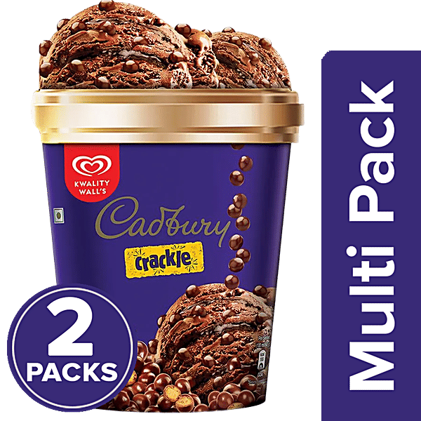 Buy Kwality Wall's Frozen Dessert Crackle Online at Best Price of Rs