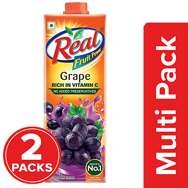 Buy Real Fruit Juice Grape Online at Best Price of Rs 247 bigbasket