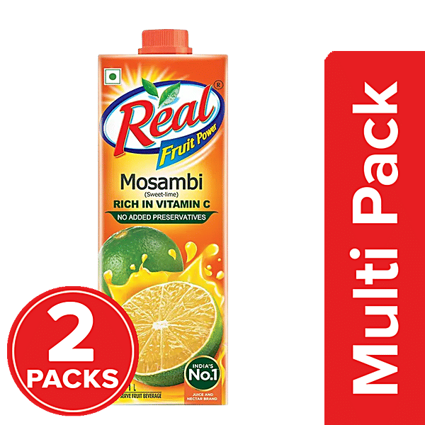 Buy Real Fruit Juice Mosambi, Rich In Vitamin C Online at Best Price