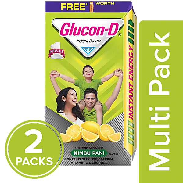 Buy GluconD Instant Energy Health Drink Nimbu Pani Online at Best
