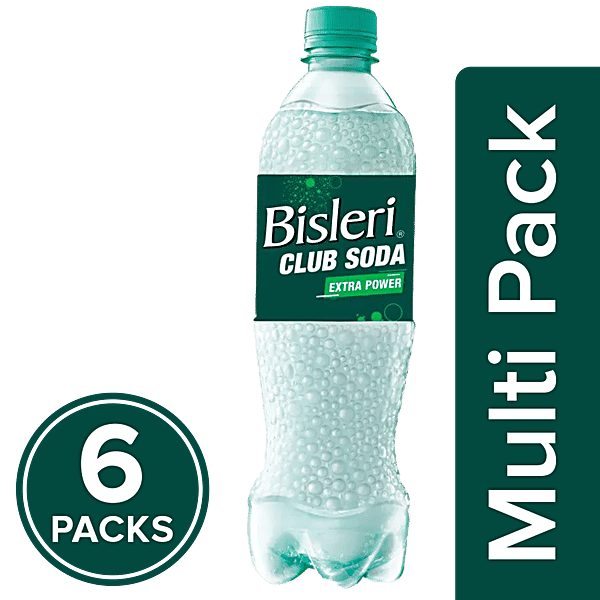 Buy Bisleri Club Soda Extra Power, Refreshing Drink Online at Best