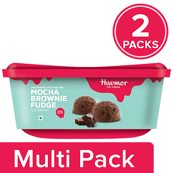 Buy Havmor Ice Cream Mocha Brownie Fudge Online at Best Price of Rs