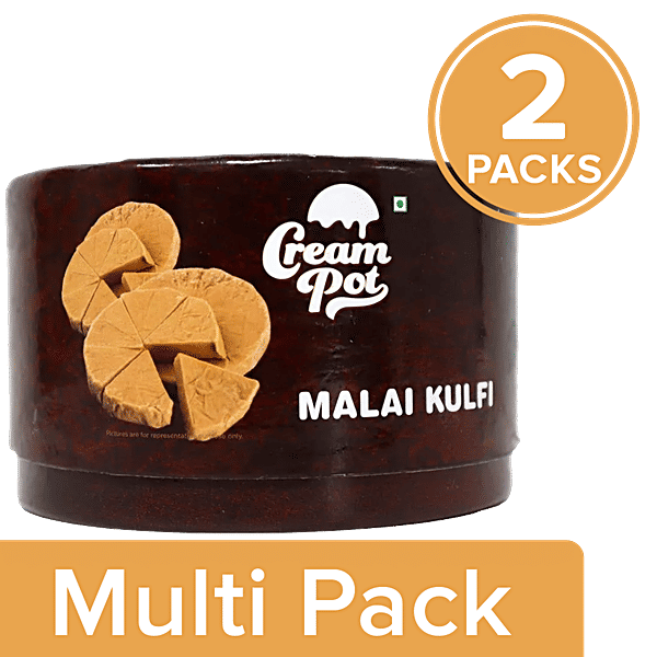 Buy Cream Pot Malai Kulfi Online at Best Price of Rs 360 bigbasket