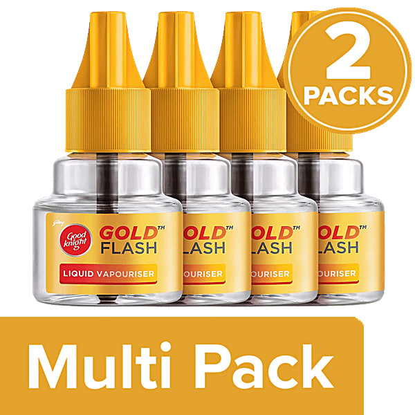 Buy Good knight Gold Flash Liquid Vapourizer, Mosquito Repellent Refill