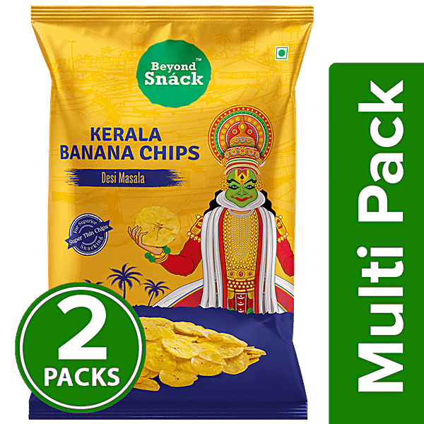 Buy Beyond Snack Kerala Banana Chips Desi Masala Online at Best Price of Rs 120 bigbasket