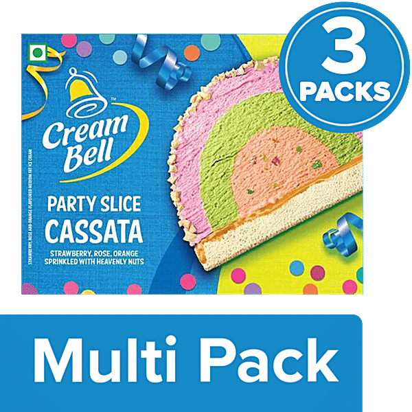 Buy Creambell Party Slice Cassata Ice Cream Online at Best Price of Rs